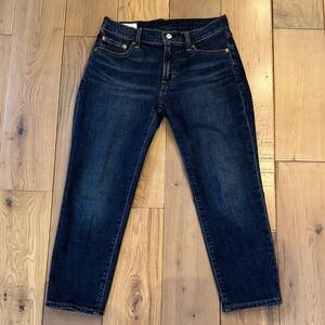 Gap girlfriend mid rise jeans
